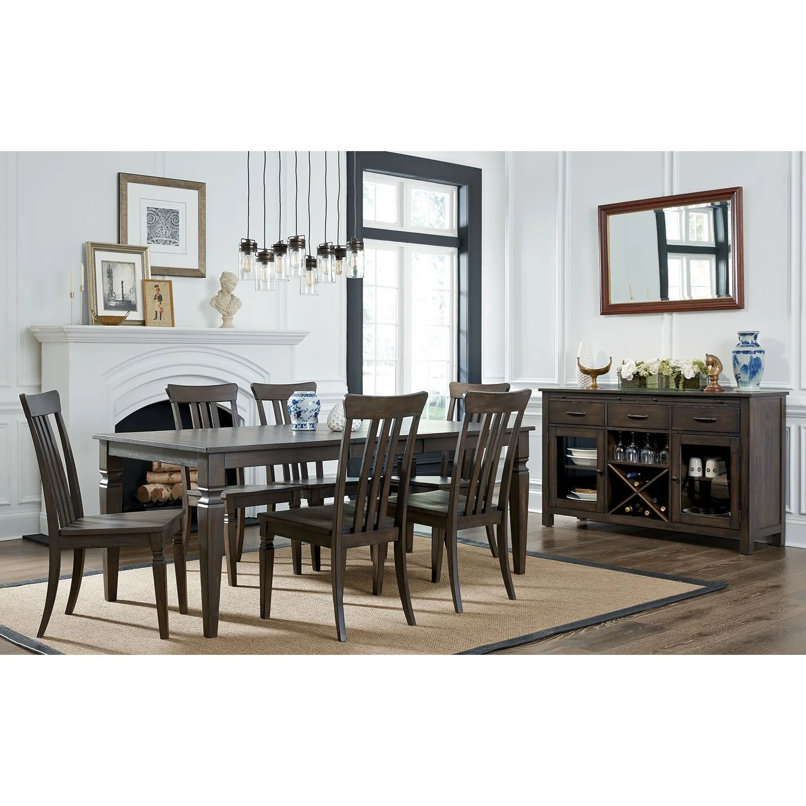 AAmerica Kingston KIGDG6070x1+KIGDG9010x1+KIGDG265Kx6 Formal Dining